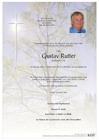 Gustav Rutter